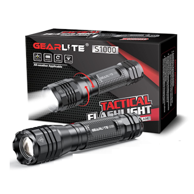 Lanterna LED GEARLITE ultrapotente.