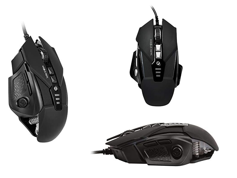 Rato para jogos com fio Hurricane 3M com sensor de alta precisão