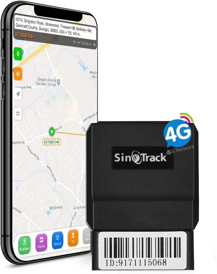 SinoTrack ST-902L 4G – Localizador GPS OBD em tempo real